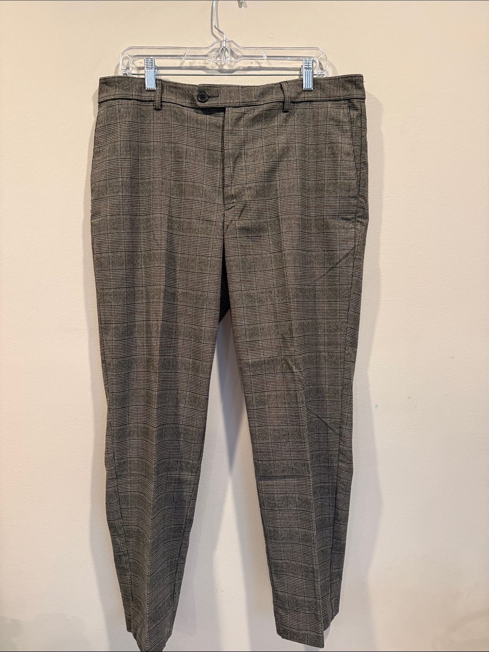 Goodfellow & Co Gray Plaid Men's Dress Pants